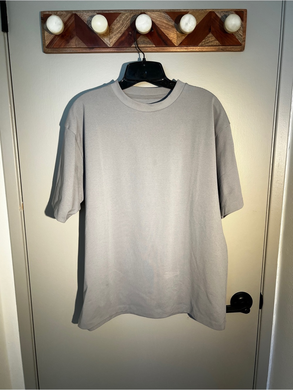 Muji Men’s T‑Shirt, Seafoam Gray, size Large